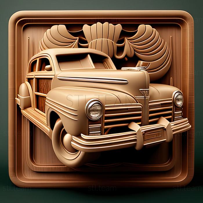 3D model Chrysler Town Country 19411988 (STL)